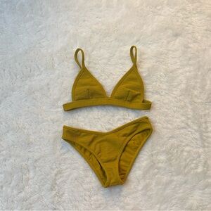 Montce Mustard Bikini Set